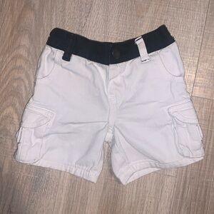 Rocawear Classics White Cargo Shorts Baby Boys Size 12 months